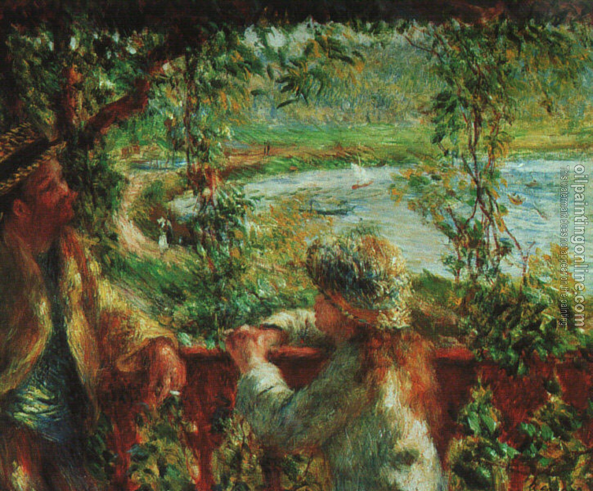 Renoir, Pierre Auguste - Near the Lake II